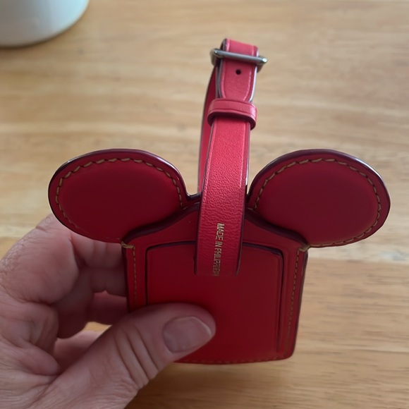 Disney x Coach Mickey Mouse Keychain & Luggage Tag-GUC - Picture 17 of 17